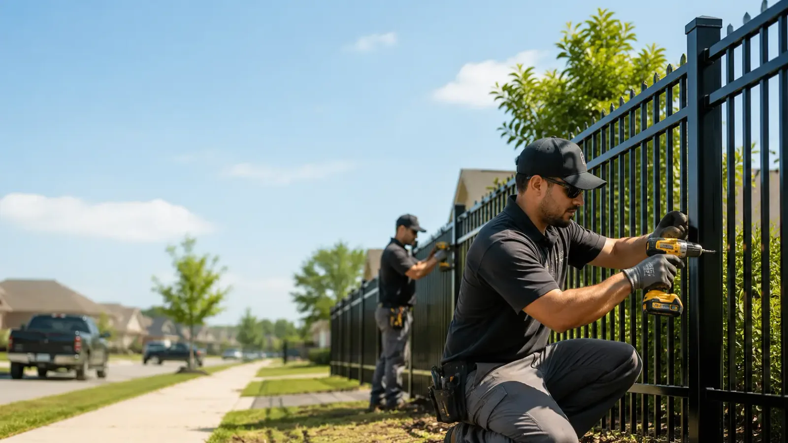 Metal Fence Installation in Vanderpool, TX
